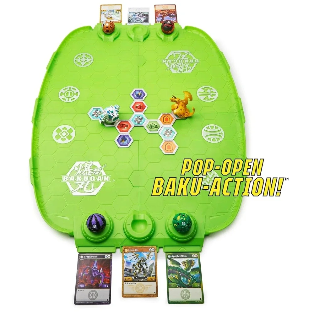 Bakugan Evo Battle Arena Exclusive Leonidas Neon Battle Surface Season 4 Toy